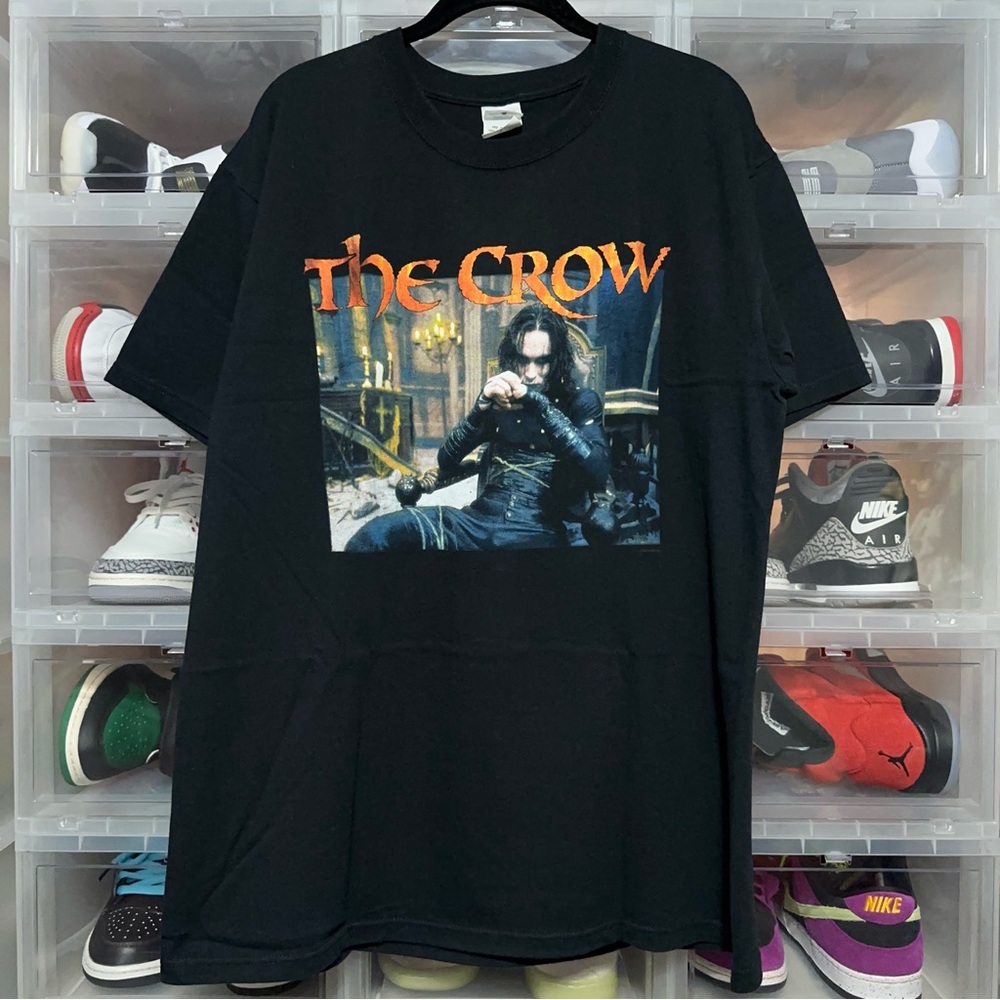 Vintage The Crow Anniversary Movie Promo Photo Tee Large